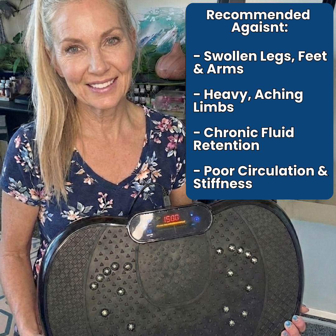 VibratingWell™ Harmonic Vibration Plate for Edema, Whole Body Discomfort and Swelling