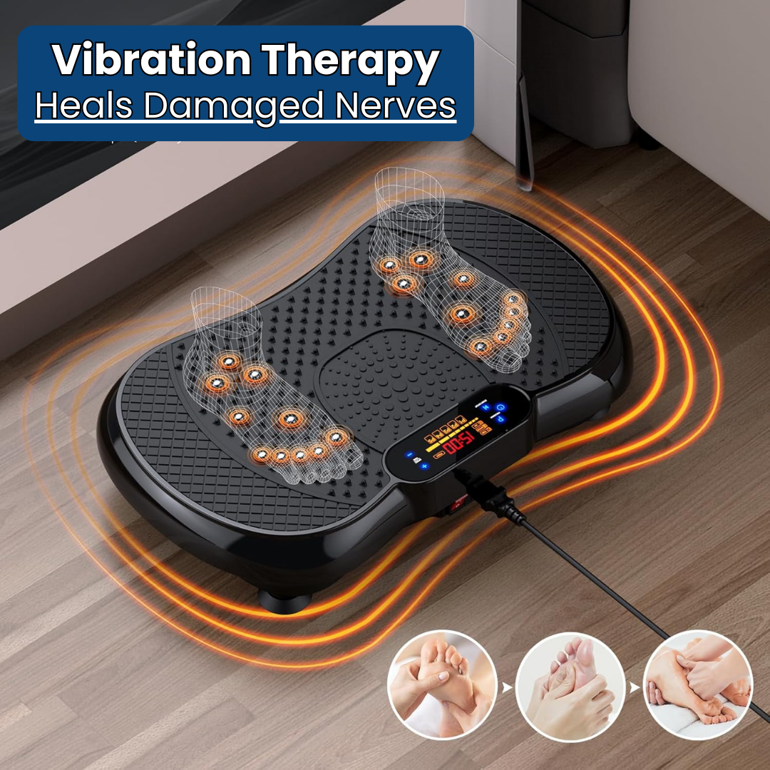 VibratingWell™ Harmonic Vibration Plate for Neuropathy, Foot & Leg Discomfort