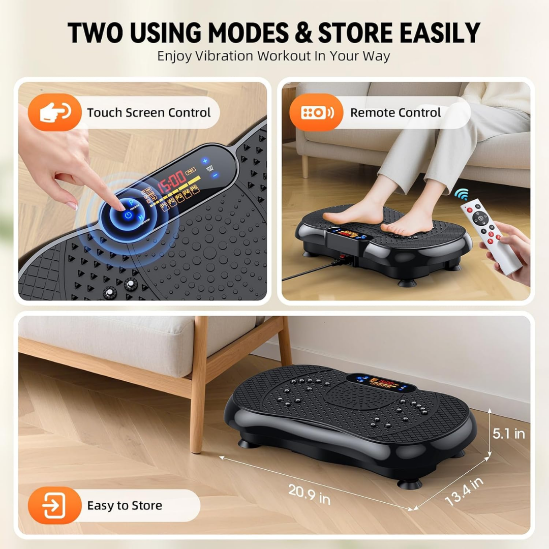 VibratingWell™ Harmonic Vibration Plate for Neuropathy, Foot & Leg Discomfort